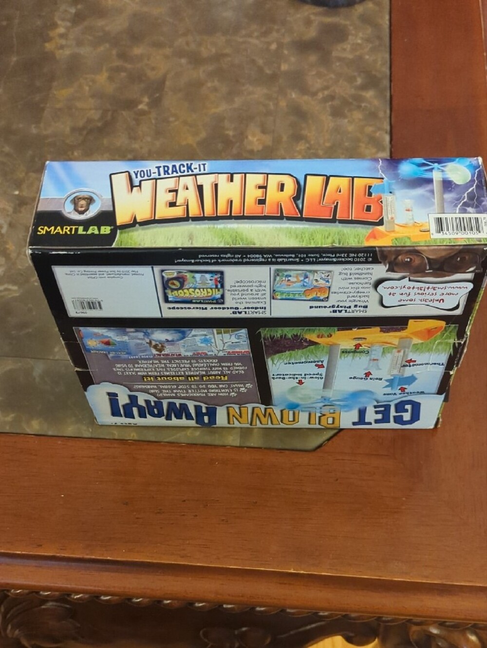 New In Box SmartLab You-Track-It Weather Lab Toy - Orange/Blue - Picture 3 of 4